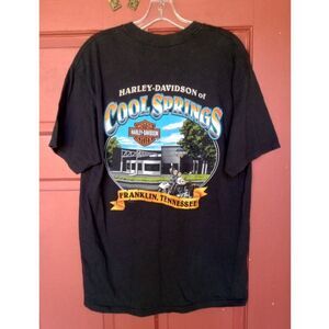 Harley Davidson - Franklin, TN Men's Black T-Shirt sz. Large